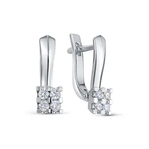 Серьги Brilliant Style золото 3922-21001 (Brilliant Style, Россия)