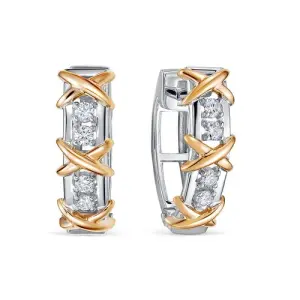Серьги Brilliant Style золото 3972-21001 (Brilliant Style, Россия)