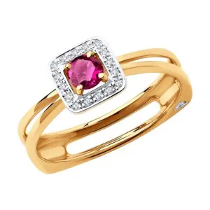 Кольцо Sokolov и Diamant золото 4010625 (Sokolov и Diamant, Россия)