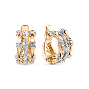 Серьги Brilliant Style золото 4056-210 (Brilliant Style, Россия)