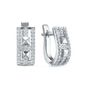 Серьги Brilliant Style золото 4068-21001 (Brilliant Style, Россия)