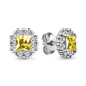 Серьги Aquamarine серебро 41120Е.5 (Aquamarine, Россия)