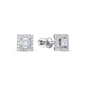 Серьги  золото 42603-251-298-00 (Vesna, Россия)