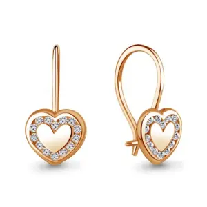 Серьги Aquamarine золото 42685А.1 (Aquamarine, Россия)