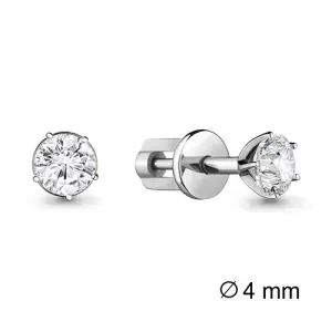Серьги Aquamarine серебро 436431.5 (Aquamarine, Россия)