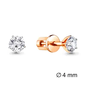 Серьги Aquamarine золото 44036.1 (Aquamarine, Россия)