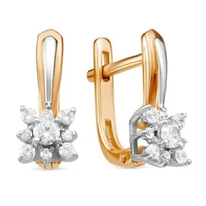 Серьги RoseGrace золото 5-2262-103-2К (RoseGrace, Россия)