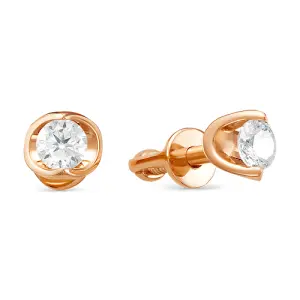 Серьги Diamond Union золото 5-2534-100-2К (Diamond Union, Россия)
