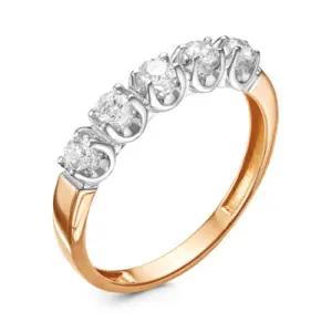 Кольцо RoseGrace золото 5-2537-103-1К (RoseGrace, Россия)