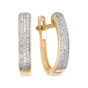 Серьги RoseGrace золото 5-2549-103-2К (RoseGrace, Россия)