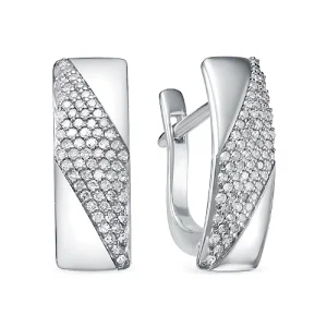 Серьги Diamond Union золото 5-2550-103-2Б (Diamond Union, Россия)