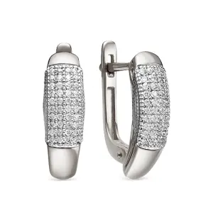 Серьги Diamond Union золото 5-263-103-2Б (Diamond Union, Россия)