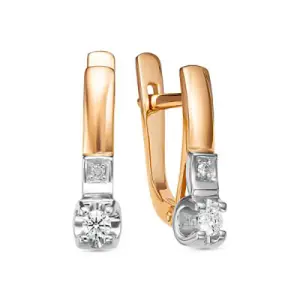 Серьги RoseGrace золото 5-2723-103-2К (RoseGrace, Россия)