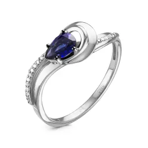 Кольцо Diamond Union золото 5-2990-106-1Б-Сап (Diamond Union, Россия)