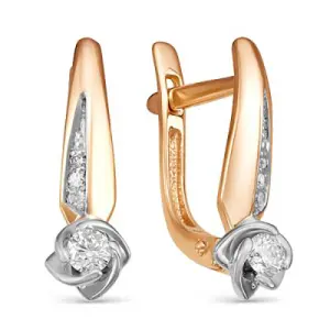 Серьги RoseGrace золото 5-3092-103-2К (RoseGrace, Россия)