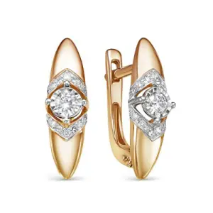 Серьги RoseGrace золото 5-3334-103И1-2К (RoseGrace, Россия)