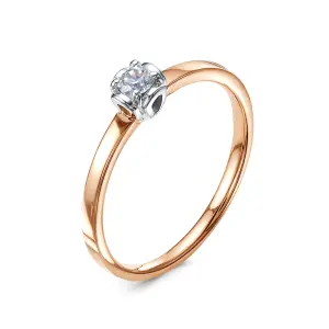 Кольцо Diamond Union золото 5-3410-103-1К (Diamond Union, Россия)