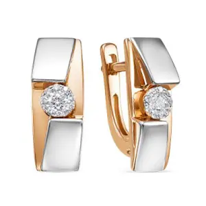 Серьги RoseGrace золото 5-3588-103ИНВ-2К (RoseGrace, Россия)