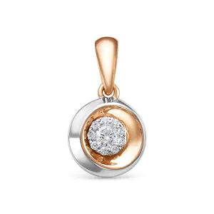 Подвеска RoseGrace золото 5-3625-103ИНВ-3К (RoseGrace, Россия)