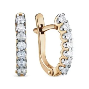Серьги RoseGrace золото 5-4242-103-2К (RoseGrace, Россия)