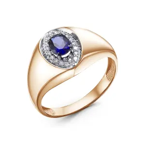 Кольцо Diamond Union золото 5-4392-106-1К-Сап (Diamond Union, Россия)