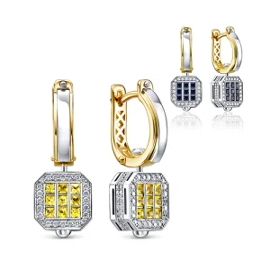 Серьги RoseGrace золото 5-4449-103-2Ж-СапШмп (RoseGrace, Россия)