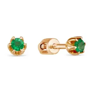 Серьги Diamond Union золото 5-556-100-2К-Из (Diamond Union, Россия)