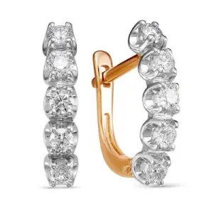 Серьги RoseGrace золото 5-5641-103-2К (RoseGrace, Россия)