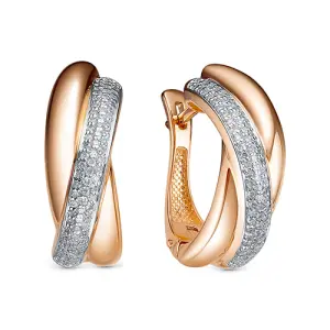 Серьги RoseGrace золото 5-5894-103-2К (RoseGrace, Россия)