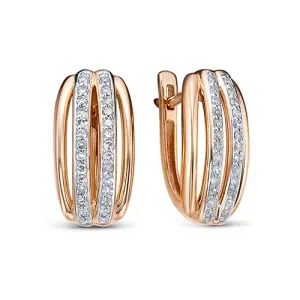 Серьги RoseGrace золото 5-5895-103-2К (RoseGrace, Россия)