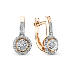 Серьги RoseGrace золото 5-5913-103И2-2К (RoseGrace, Россия)