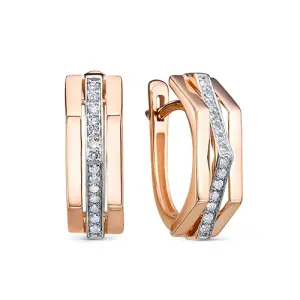 Серьги RoseGrace золото 5-5954-103-2К (RoseGrace, Россия)