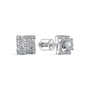 Серьги RoseGrace золото 5-6083-103ИНВ-2Б (RoseGrace, Россия)