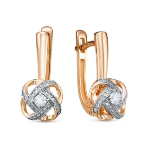 Серьги RoseGrace золото 5-6238-103-2К (RoseGrace, Россия)