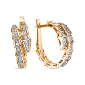 Серьги RoseGrace золото 5-6766-103-2К (RoseGrace, Россия)