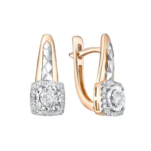 Серьги RoseGrace золото 5-6898-103И2-2К (RoseGrace, Россия)