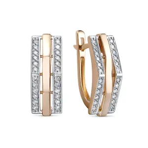 Серьги RoseGrace золото 5-6901-103-2К (RoseGrace, Россия)
