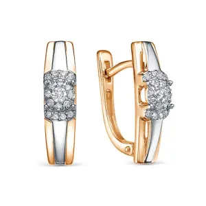 Серьги RoseGrace золото 5-7040-103ИНВ-2К (RoseGrace, Россия)