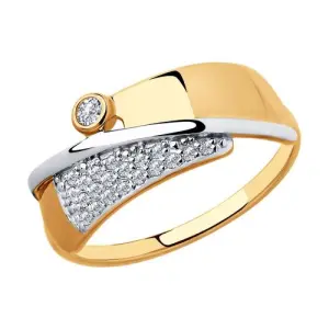 Кольцо Sokolov и Diamant золото 51-110-00163-1 (Sokolov и Diamant, Россия)