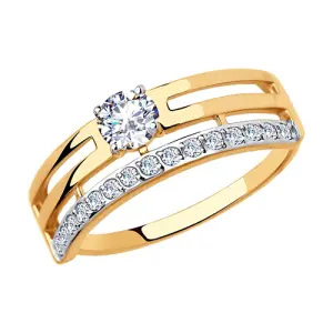 Кольцо Sokolov и Diamant золото 51-110-00305-1 (Sokolov и Diamant, Россия)