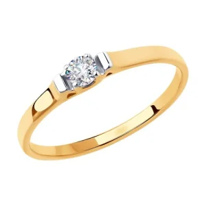 Кольцо Sokolov и Diamant золото 51-110-00862-1 (Sokolov и Diamant, Россия)