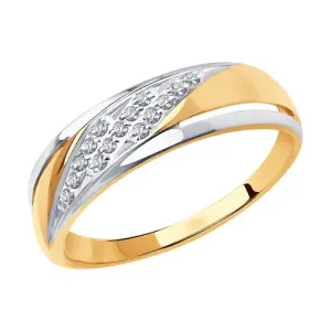 Кольцо Sokolov и Diamant золото 51-110-00950-1 (Sokolov и Diamant, Россия)