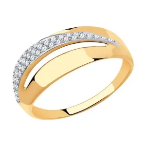 Кольцо Sokolov и Diamant золото 51-110-00956-1 (Sokolov и Diamant, Россия)
