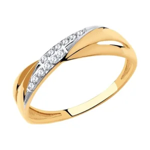 Кольцо Sokolov и Diamant золото 51-110-00963-1 (Sokolov и Diamant, Россия)
