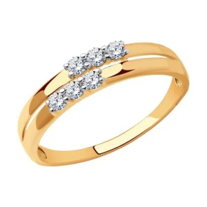 Кольцо Sokolov и Diamant золото 51-110-01754-1 (Sokolov и Diamant, Россия)
