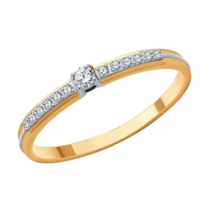 Кольцо Sokolov и Diamant золото 51-110-01994-1 (Sokolov и Diamant, Россия)