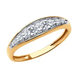 Кольцо Sokolov и Diamant золото 51-110-02060-1 (Sokolov и Diamant, Россия)