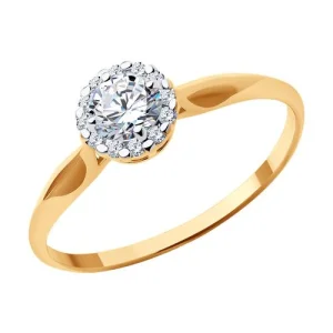Кольцо Sokolov и Diamant золото 51-110-02211-1 (Sokolov и Diamant, Россия)