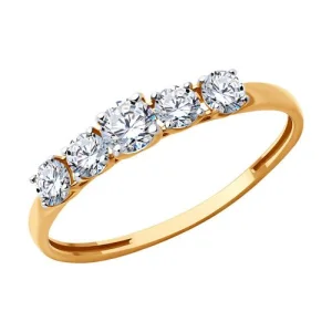 Кольцо Sokolov и Diamant золото 51-110-02274-1 (Sokolov и Diamant, Россия)