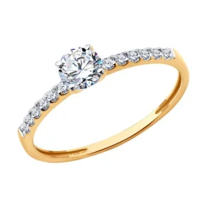 Кольцо Sokolov и Diamant золото 51-110-02334-1 (Sokolov и Diamant, Россия)